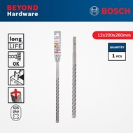 BOSCH SDS-Plus 5X Masonry &amp; Reinforced Concrete Hammer Drill Bit (12mm x 200mm x 260mm) - 2608833809