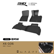 3D Mats พรมปูพื้นรถยนต์ BMW X6 (G06) 2020 - 2026 พรมกันลื่น พรมกันนํ้า พรมรถยนต์