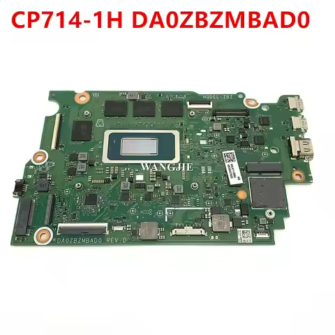 For Acer CP714-1H Chromebook Laptop Motherboard DA0ZBZMBAD0 NBJ4711006 NBKSL1100D 100% Working