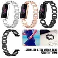 屯京 - [銀色][適用fitbit luxe] 金屬錶帶 智慧手環錶帶 [平行進口]