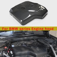 For BMW 3 4 5 6 7 series G20 G22 G30 G11 G12 G32 Carbon fiber engine hood B48 2.0T 4-cylinder engine
