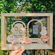 [SPACE 3CM] 3D Frame/Frame / Wooden Frame A4 size 21x30 + Shatterproof Acrylic Glass