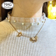 Chasing Butterflies necklace | 18K玫瑰金蝴蝶項鍊