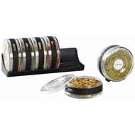 Cylindra Spice Rack | Round Spice Rack | 6 in 1 Spice Jar