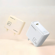 pisen | หัวชาร์จพับได้หลายพอร์ต 65W ชาร์จเร็วมาก