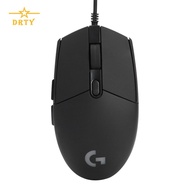 8000DPI Optical USB Wired Gaming Mouse for PC - Portable Lightweight Design