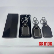 GANTUNGAN GK 0106 l Metal Leather Keychain l Keychain l Souvenir and Promotional Keychain
