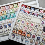 keycaps [9.9 yuan Postage] May Day Personality Keycap 5525 Concert Peripheral Materials Should Aid