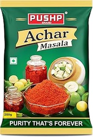 Pushp Brand Achar Masala Pouch (Pack of 1, 200gm Pack)
