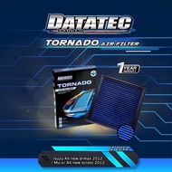 กรองอากาศผ้า Datatec Tornado Isuzu All New D-Max, Mu-X ปี 2012-2020 กรองแต่ง ไส้กรองอากาศ สามารถล้างนำกลับมาใช้ใหม่ได้