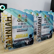 PLAK CANTIK UNIK ACRYLIC CLEAR + ACRYLIC GOLD MIROR