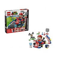 Lego Mario 72043 Mario And Standard Kart Boy Assembled Toy Building Blocks Kidsren's Gift