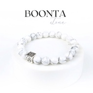 Stone Bracelet Ganesha "Om" Symbol Of Success Howlight 8 Mm