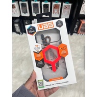 UAG Clear Pathfinder Mag Bundle Active Lava Lanyard - เคสพร้อมสายคล้องมือ iPhone17/17Pro/ 17 Pro Max