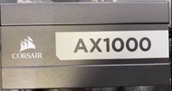 海盜船AX1000鈦金全模組電源，額定1000W，拆機件，成色還可以，有點使用痕跡，功能正常，無修改無暗病。介面齊全：24pin主機板、8pin CPU、8+8pin顯示卡、SATA硬碟線都有，線材夠