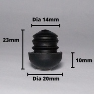 Kaki Plastik Meja Kursi Sofa Diameter 20mm Dop