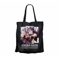 Tote bag infinite anime HOMURA AKEMI - THE PUELLA MAGI canvas material