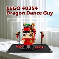 Lego Acrylic Display Box For Lego 40354 Dragon Dance Guy Popmart Figurine Labubu Zimomo for Shoes Sn