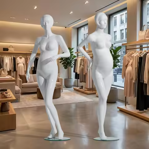 Creative Pregnant Woman Mannequins Full Body Underwear Display Modern Female Half Body Mannequin Clo