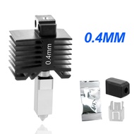 Upgrade Hotend For Bambu Lab X1 X1C Hot End For Bambulab P1P P1S Hardened Steel Nozzle 0.2/0.4/0.6/0