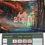 PROMO Kalendar Header Readymade Islamic Sheet PROMO SET