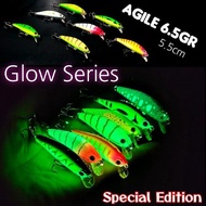 MINNOW REP AGILE BAIT 6.5GR - 5.5CM GLOW IN THE DARK SERIES [UMHP07]
