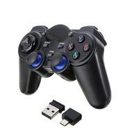 [Hot A] 2.4G Wireless Controller Gamepad For Android Tablet Phone PC Smart TV Box Gaming Joystick Joypad With Micro USB OTG Converter