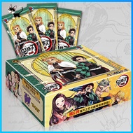 การ์ด1box-D-emon S-Layer Kamado Tanjiriu Kamado Nezuko Kochou Shinobu คอลเลกชันการ์ดสะสมการ์ดอะนิเมะ