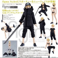 預購Pre-Order】 MaxFactory Figma 524 女性body(Yuki) with 機能服