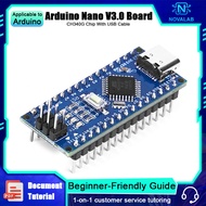 NovaLab Arduino Nano V3.0 Board Atmega328p Ch340g Chip With USB Cable 051DEF