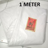 Kain Kafan Putih per Meter Lebar 90 cm Kain Kaffan Kain Mori Kain Putih Harga Permeter Kain Kafan Pe