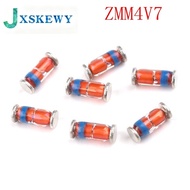 100PCS ZMM4V7 LL34 ZMM4.7V LL-34 ZMM4.7 0.5W Zener Diode 4.7V 1206 4V7 Cylinders