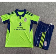 child set 2025 26 Fulham Jersey away Sports Shirt kids kit 16-28