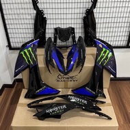 COVERSET RSX MONSTER - BLACK BLUE