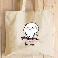Personalized Design Cartoon Back pack With Siri Name Bag Name Siri Name quby Bag Canvas Gift Bag