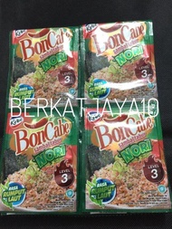 Kobe BonCabe Sambal Tabur NORI sachet 4 gr Level 3 Halal Rumput Laut