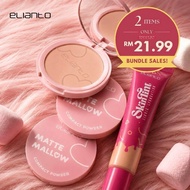 Elianto Skin Tint Liquid Foundation + Matte Mallow Compact Powder