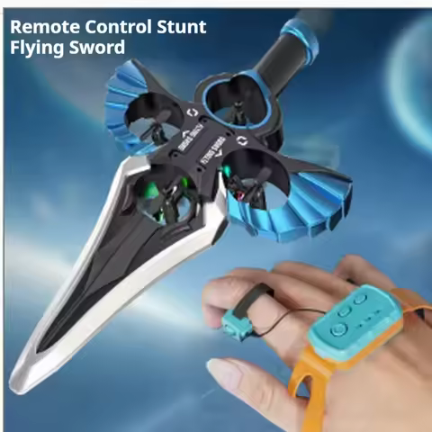 Remote Flying Sword Remote Controlled Stunt Flying Sword New Stunt Remote Controlled Airplane 360 Ge