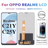 ORIGINAL LCD Untuk Realme C21Y /C25Y ANTI JARI CAPEK & GARISAN