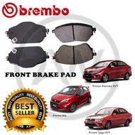 BREMBO Proton Iriz Persona VVT Saga VVT Front Disc Brake Pad