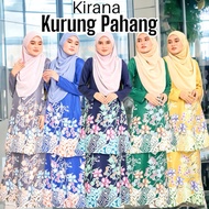 Kirana Baju Raya 2024,Baju Kurung Pahang Batik Sultanah,Batik Malaysia,Plus Size 4XL 5XL