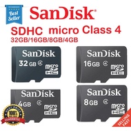 SanDisk Micro SD Class 4 10 Memory Card 8GB 16GB 32GB 64GB 128GB
