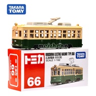 TOMY TOMY Alloy Car Model Male Toy No. 66 Hiroshima Electric Railway Bus Tram102557