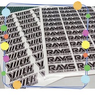 RIM STICKER RAYS VOLK RACING