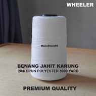 20/6 Sack Sewing Thread – Strong & Durable Polyester Thread – Premium Quality WHEELER