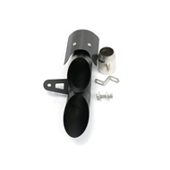 51MM TOCE three-hole level printed motorcycle exhaust pipe YZF-R1 YZF-R6 TMax FZ6R YZ250 XT250 YFZ45