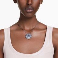 Idyllia Shell Blue Clip Earrings and Necklace Set