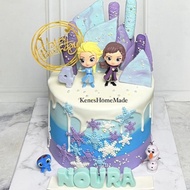 Kue Ultah Frozen / Cake Ultah Frozen