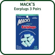 MACK’S Original Soft Foam Ear Plug 32dB - Comfortable Noise Reduction Ear Plugs for Sleeping, Studyi