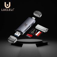 [LUCLELI X PRO777] Actual 6 in 1 SD TF Reading Card High Speed Memeory Card Reader for Samsung Huawe